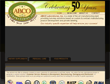 Tablet Screenshot of abcolabs.com